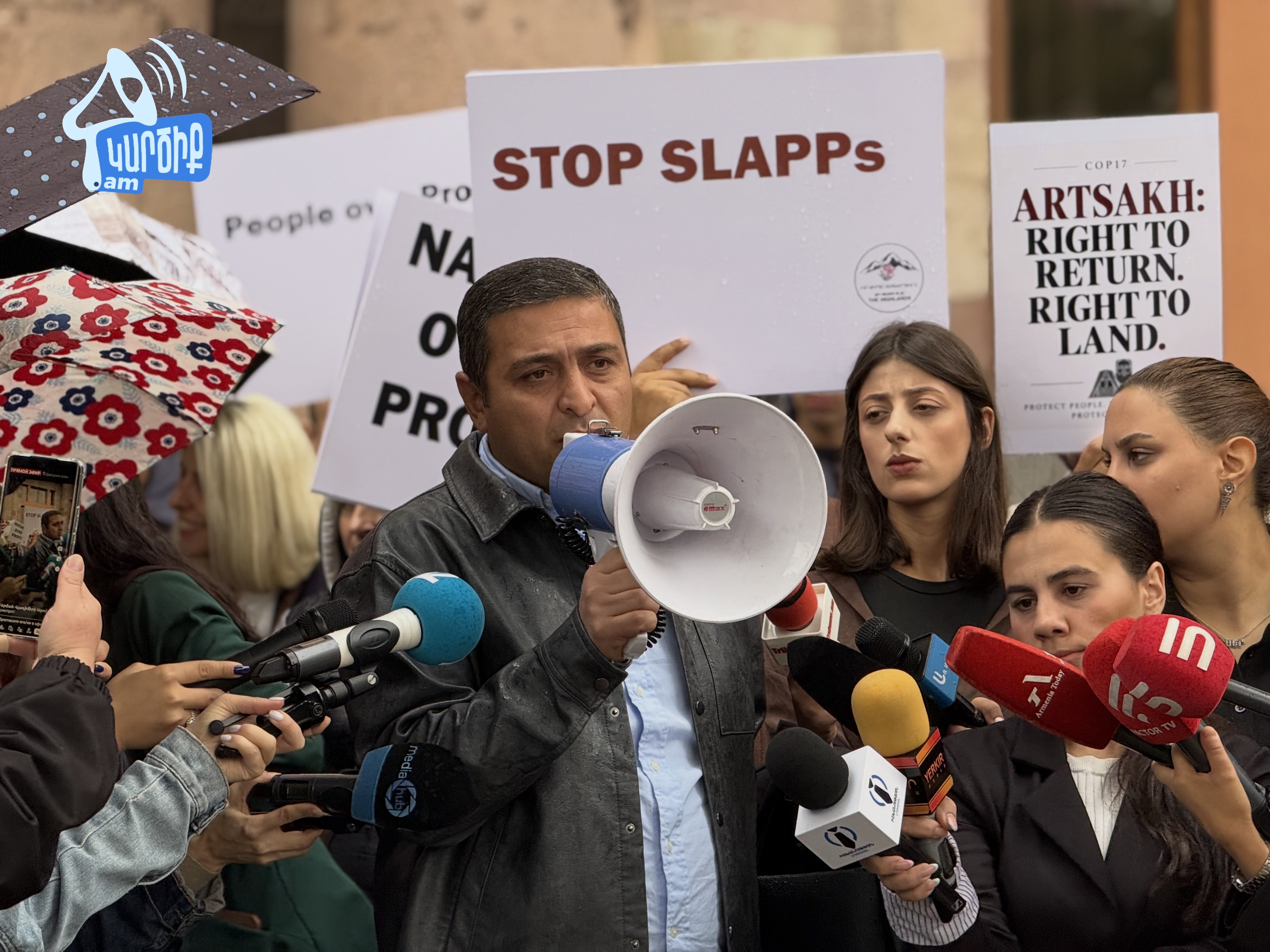 Tense SITUATION against the Government: Protest in the framework of COP-17