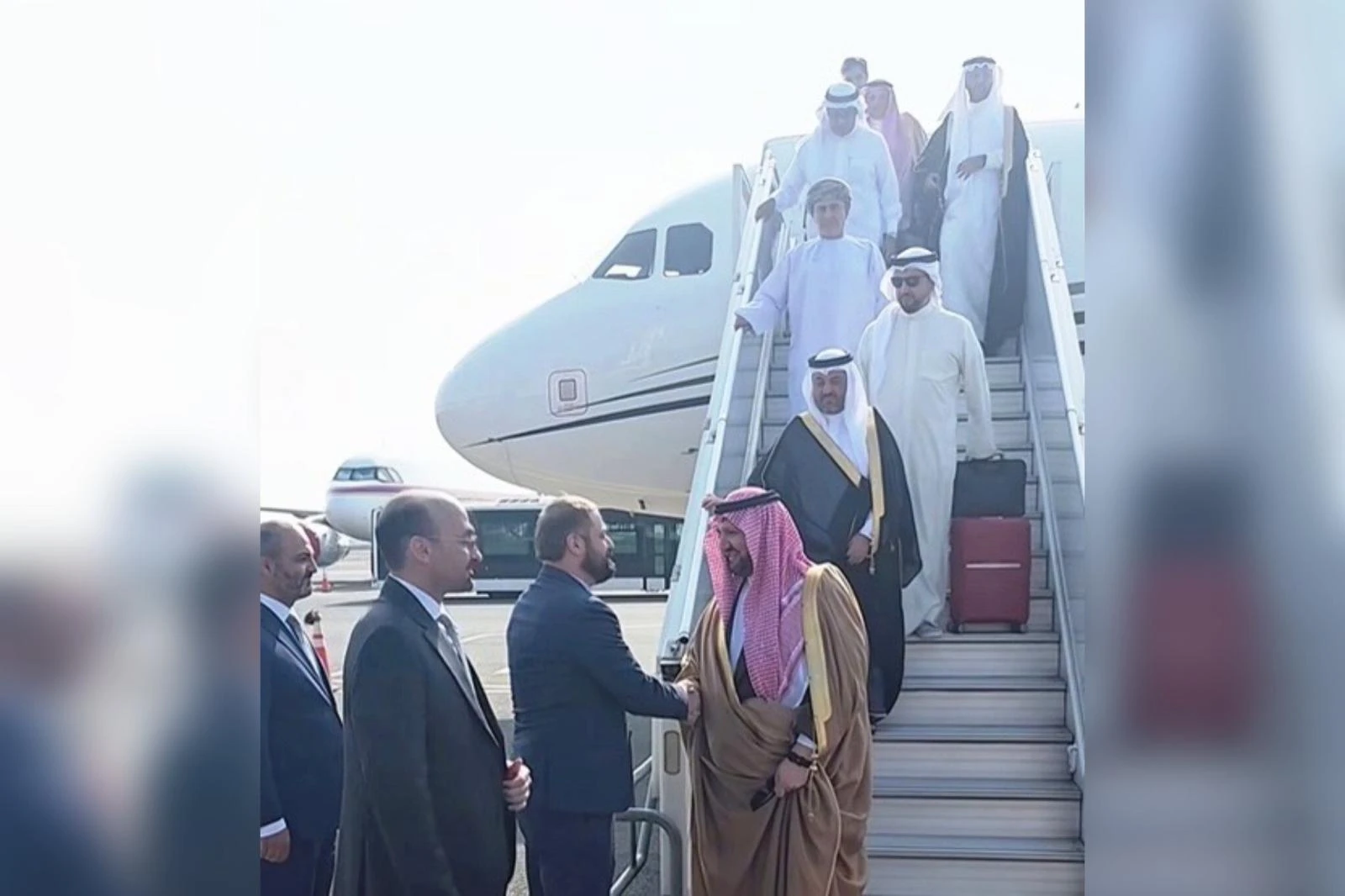 Prince Abdulaziz bin Talal Al Saud of Saudi Arabia arrived in Armenia